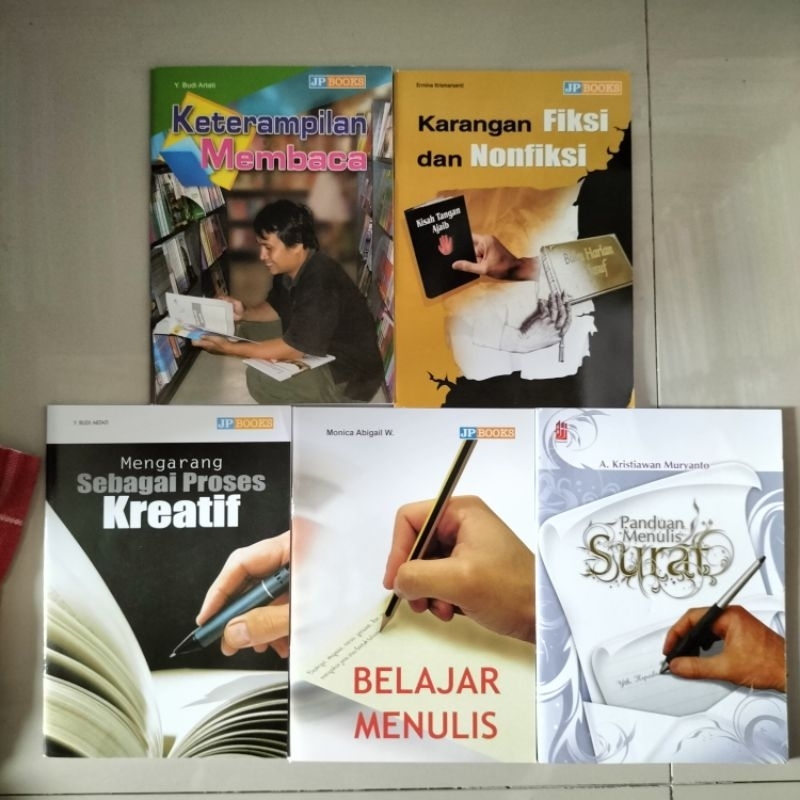 Jual BUKU PANDUAN MENULIS SURAT BELAJAR MENULIS MENGARANG SEBAGAI ...