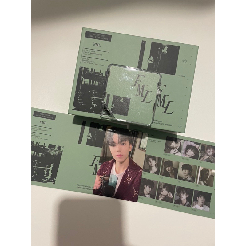 Jual seventeen official photocard pc sebong svt scoups jeonghan joshua ...