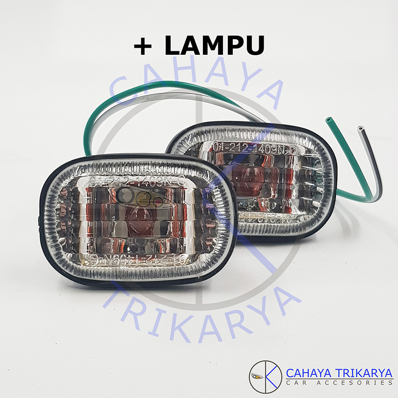 Jual Set Lampu Samping Fender Sen Sein Side Lamp Taruna Kristal Shopee Indonesia