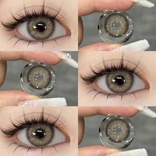 Eyeshare Myakhie Softlens Minus(-1 ~ -6) 14.2mm Brown Gray Minus Softlens