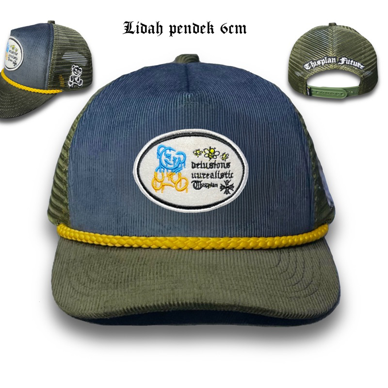 Jual Topi Corduroy Jaring Thisplan | Shopee Indonesia