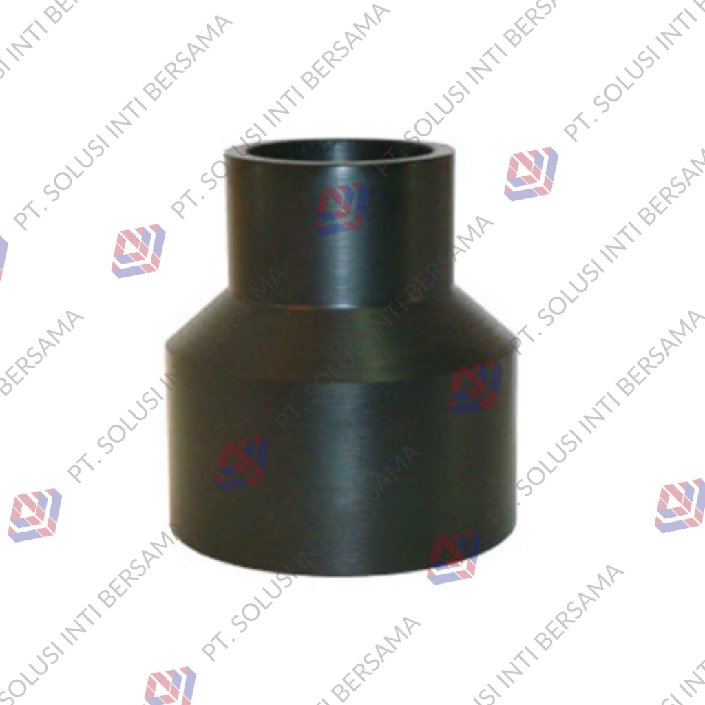 Jual Fitting Pipa HDPE Injection Reducer PN 16 Uk 90mm x 50mm atau 3