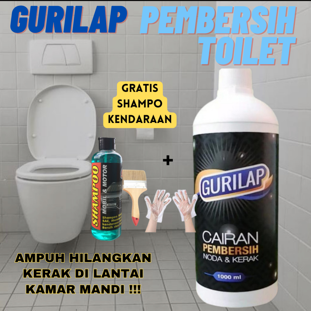 Jual Gurilap Pembersih Keramik Kamar Mandi 100 Original Fast Cleaner