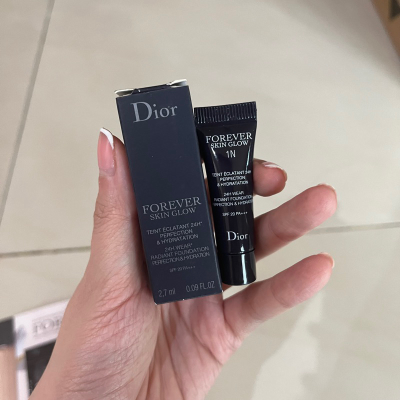 Jual DIOR FOREVER FOUNDATION SKIN GLOW MATTE 1N 2N 5ML SAMPLE | Shopee ...