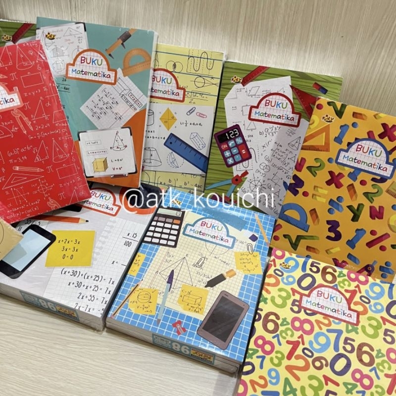 Jual Grosir Kiky Buku Tulis Matematika Petak Kecil 100 Lembar