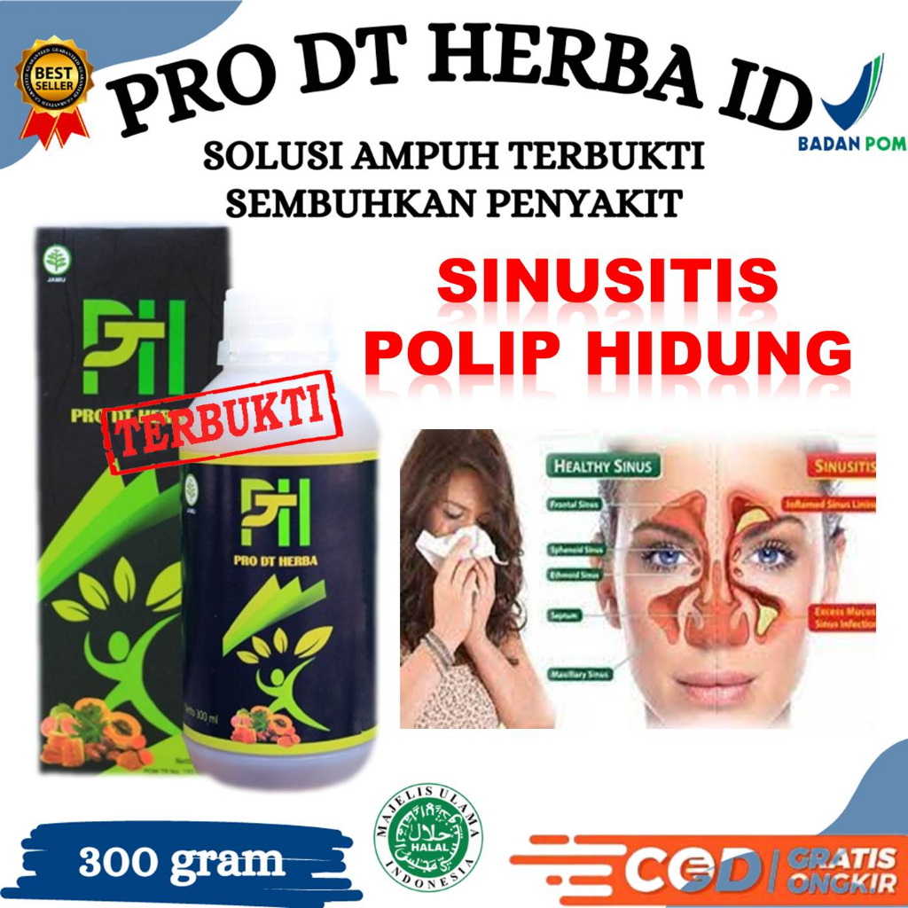 Jual Obat Sinusitis Dan Polip Hidung Menahunobat Sinusitis Paling