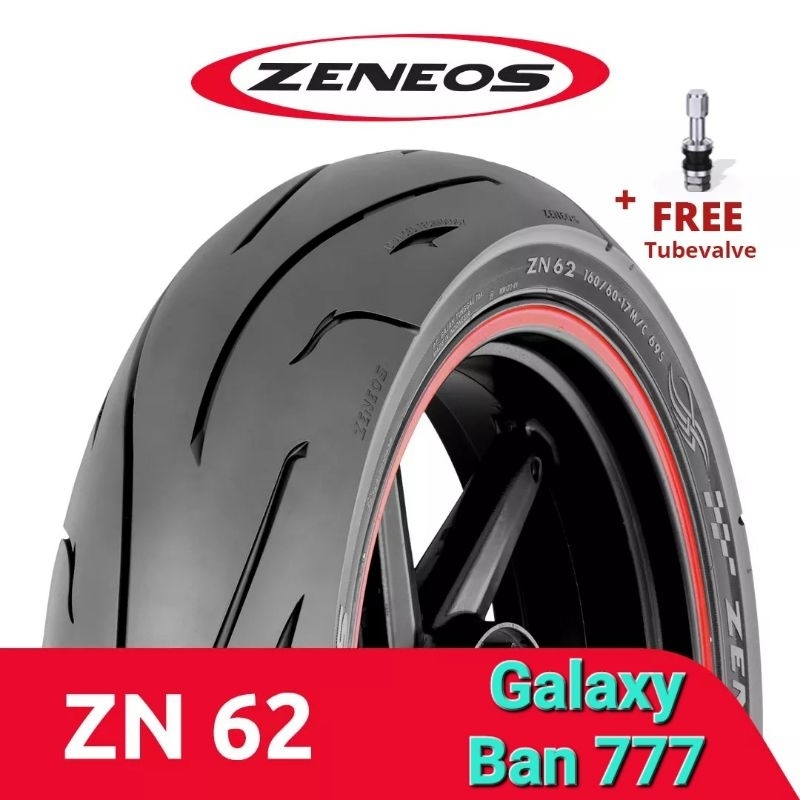 Jual Ban Motor Zeneos 140/70-14 ZN62 Tubeless Ban Belakang Yamaha Aerox ...