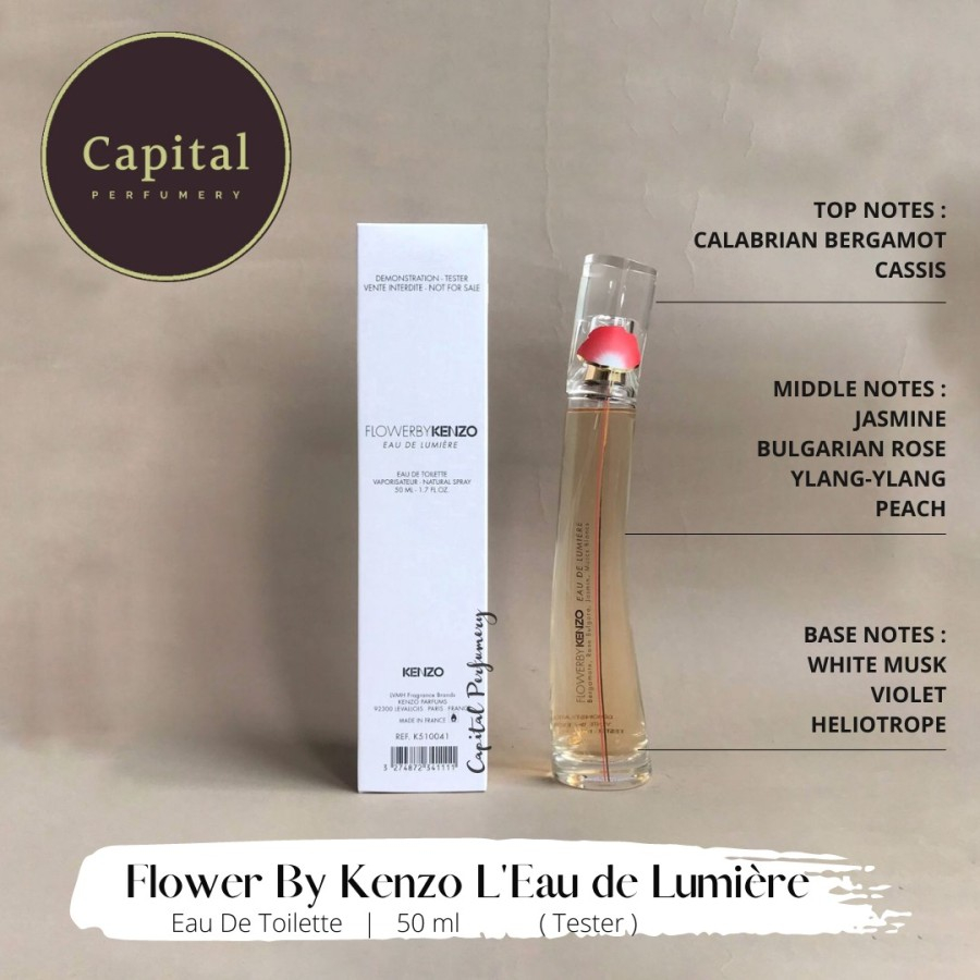 Flower by kenzo eau de lumiere 50 clearance ml