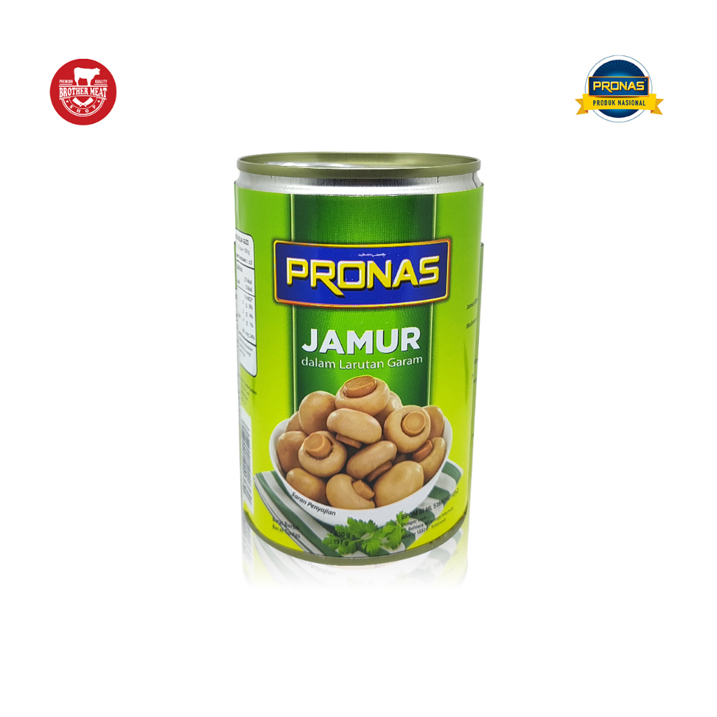 Jual PRONAS Jamur Kancing 400gr, Champignon Mushroom Shopee Indonesia