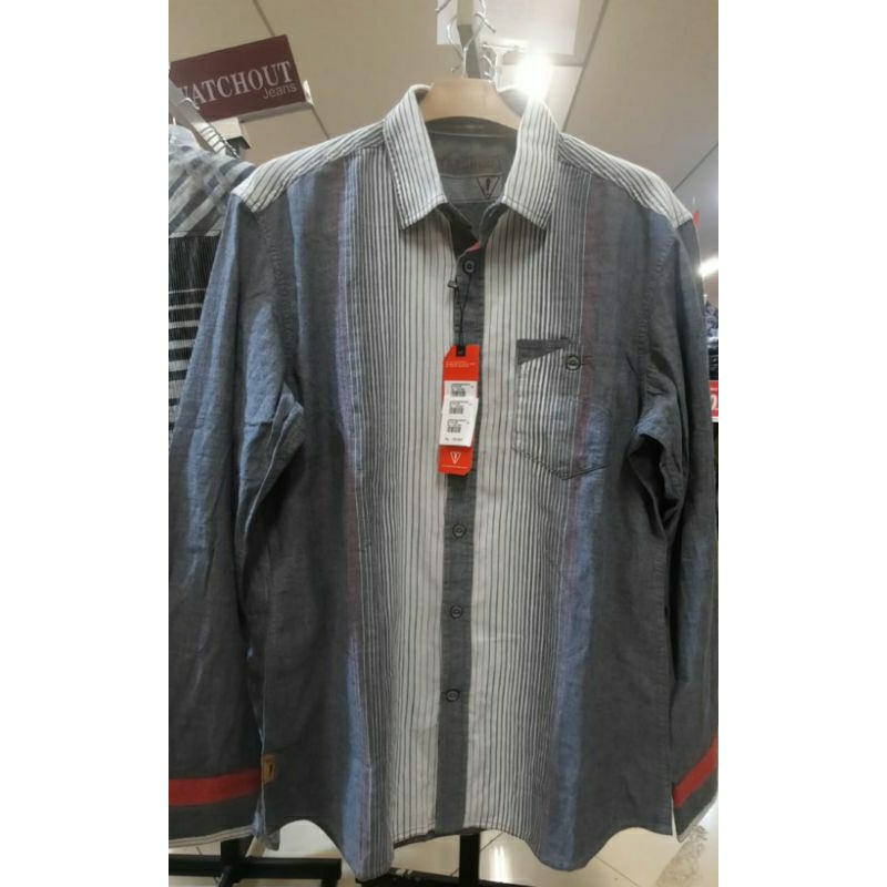 Watchout Jeans Check Mode Kemeja Pria main image 1
