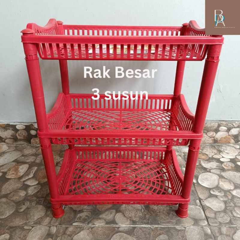 Jual Rak Besar 3 susun / Rak Besar Serbaguna / Rak Serbaguna 3 susun ...