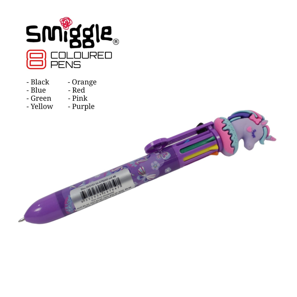 Smiggle Pencil Smiggle Gel Pens Smiggle Sparkle Scented Gel Pens X