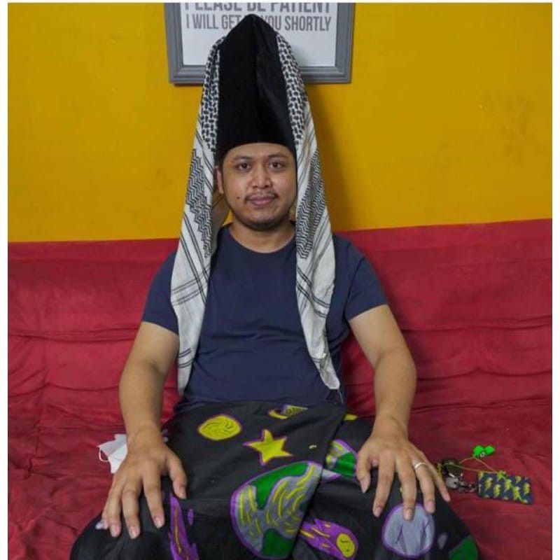 Jual Peci Kopiah Tinggi songkok tinggi Hitam Tinggi 15 Cm, 20 Cm, 25 Cm ...