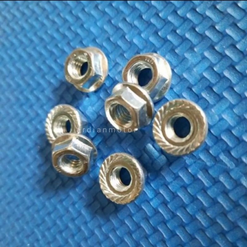 Jual Mur Flange M Topi Mur Topi M Flange Nut Mur Baut Mm