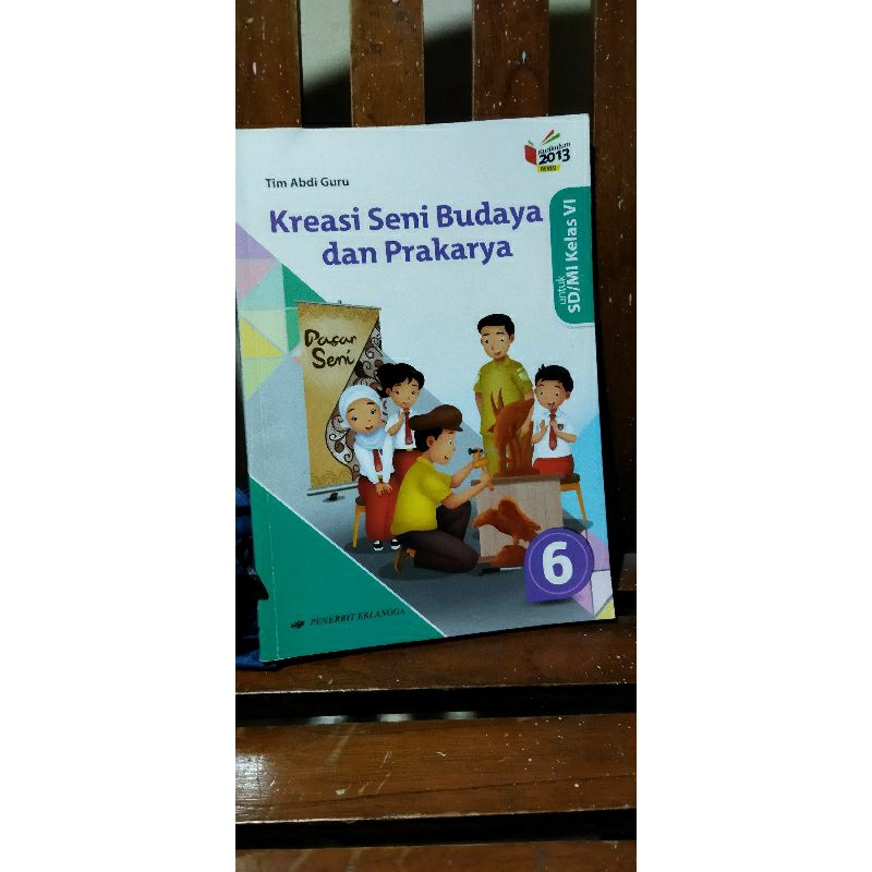 Jual Buku Bekas Kreasi Seni Budaya Dan Prakarya Kelas 6 Penerbit ...