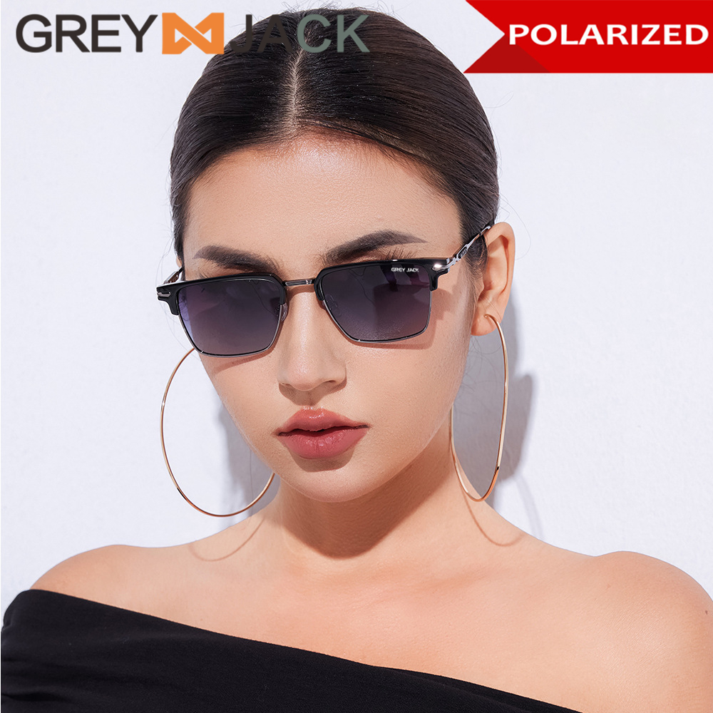 Jual Grey Jack Sunglasses Kacamata Hitam Polarized Anti Silau UV400