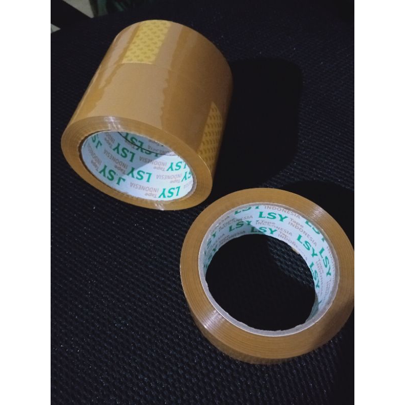 Jual Lakban Cokelat Lakban Bening Lakban Super Lengket Tape X Year Shopee Indonesia