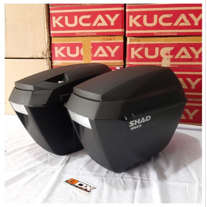Jual JUAL Sidebox SHAD SH23 & Breket Original 3P System Universal ...
