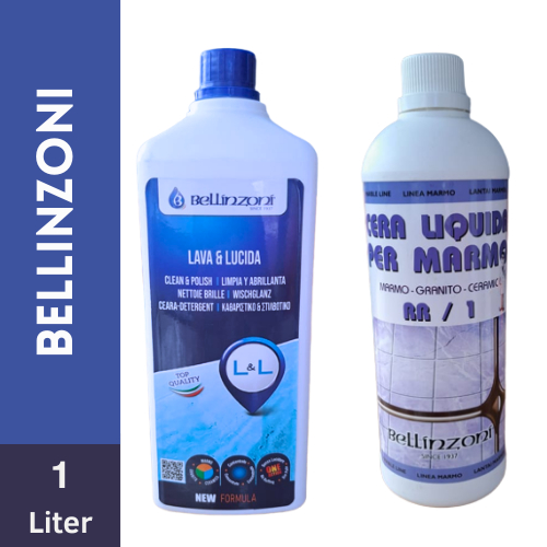 Detergente Lava Y Brilla Para Suelos De Mármol, Granito, Gres – Bellinzoni 5 Kg, Hecho En Italia