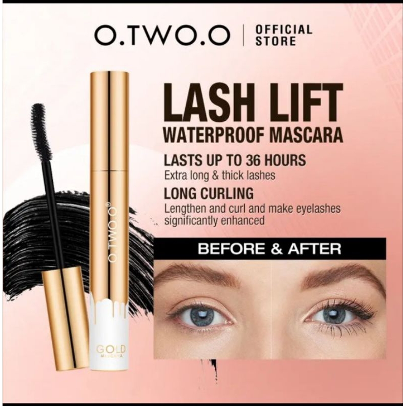 Jual O.TWO.O Gold Mascara Instant Oversize Volume Mascara otwoo O TWO O Shopee Indonesia