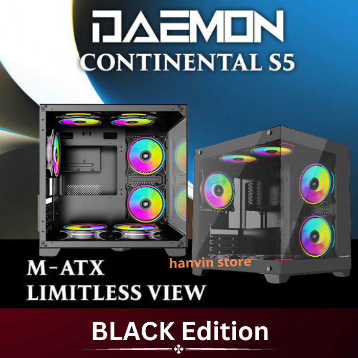 Jual Casing Venomrx Daemon Continental S Black Shopee Indonesia