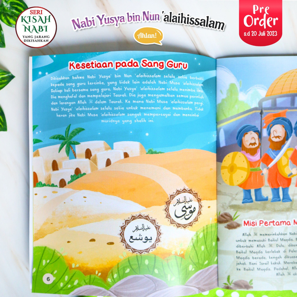 Jual (AHLAN) Kisah Nabi Yusya Alaihi Salam Ahlan Books | Shopee Indonesia