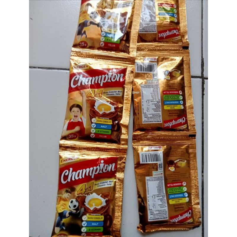 Jual Energen champion/susu Champion/susu bubuk/Mayora/susu cokelat