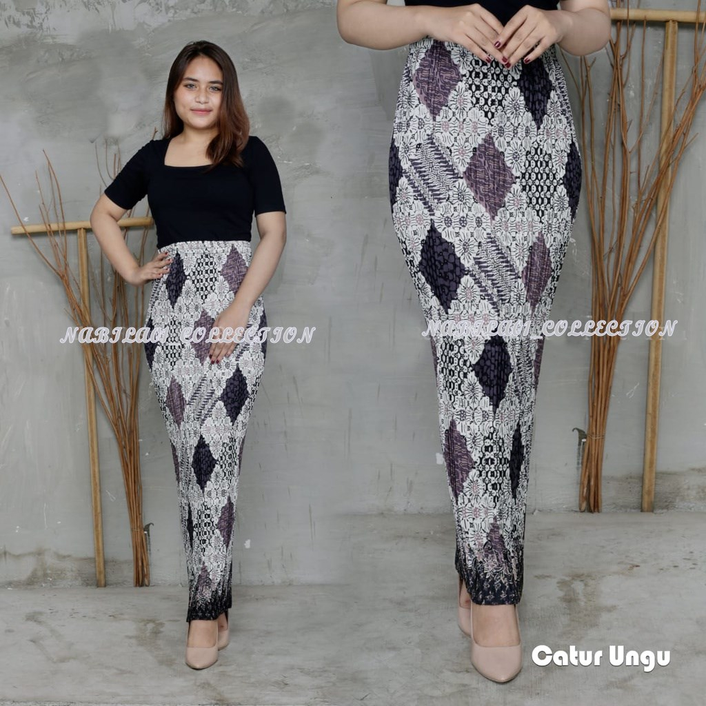 Jual REAL PICT ROK PLISKET BATIK / ROK PLISKET / BAWAHAN KEBAYA / ROK ...