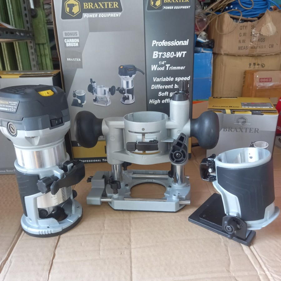 Jual MESIN ROUTER PROPIL BISA GANTI DUDUKAN / WOOD TRIMMER BRAXTER ...
