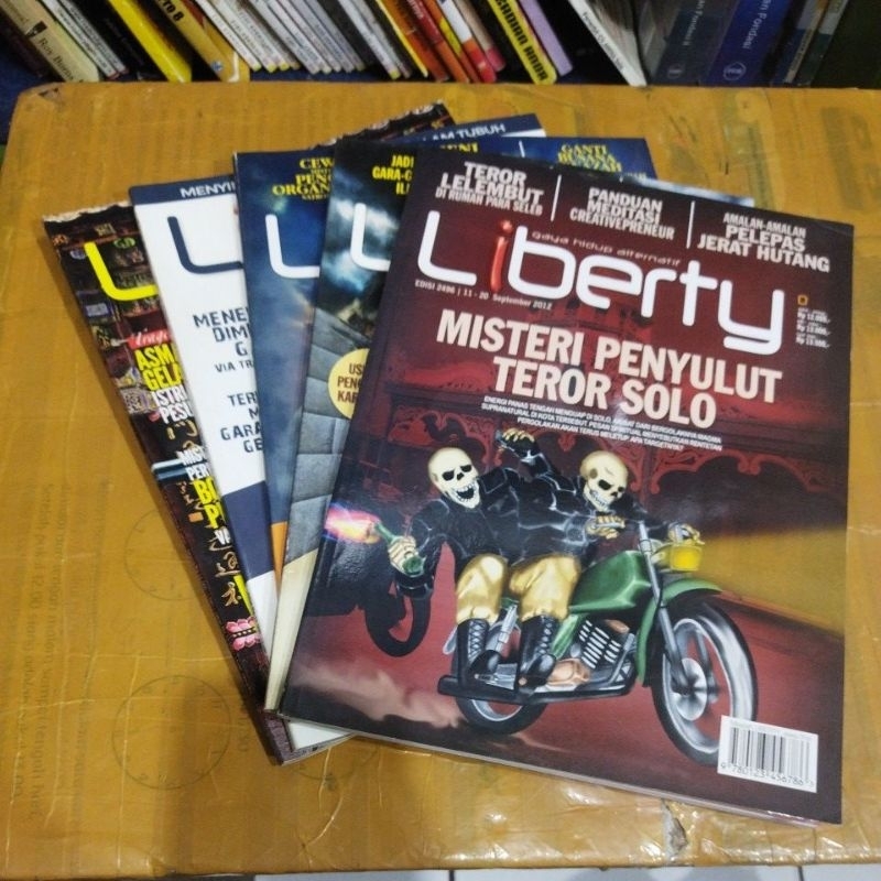 Jual Majalah Liberty Bekas Pilihan Random Shopee Indonesia