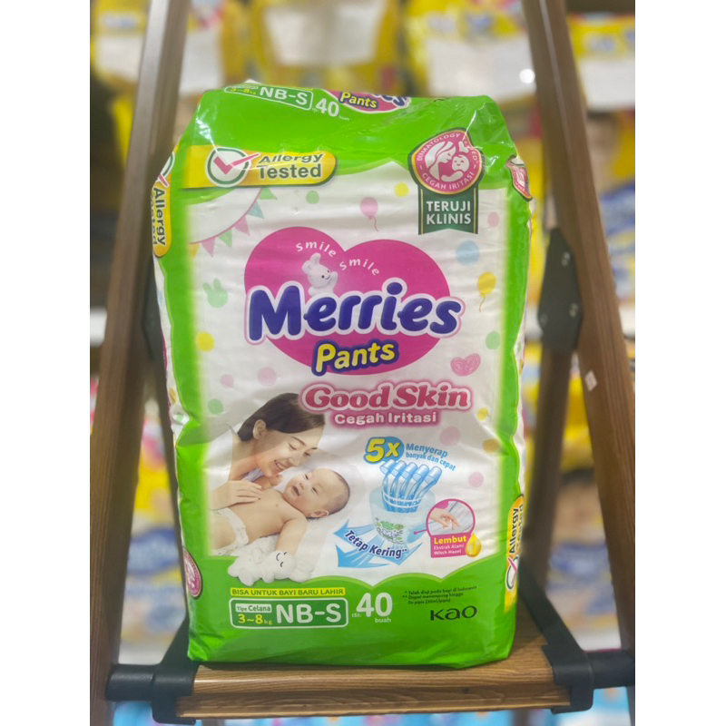 Jual MERRIES PANTS GOOD SKIN Nb-S40/S40/M34/L30/XL26 | Shopee Indonesia