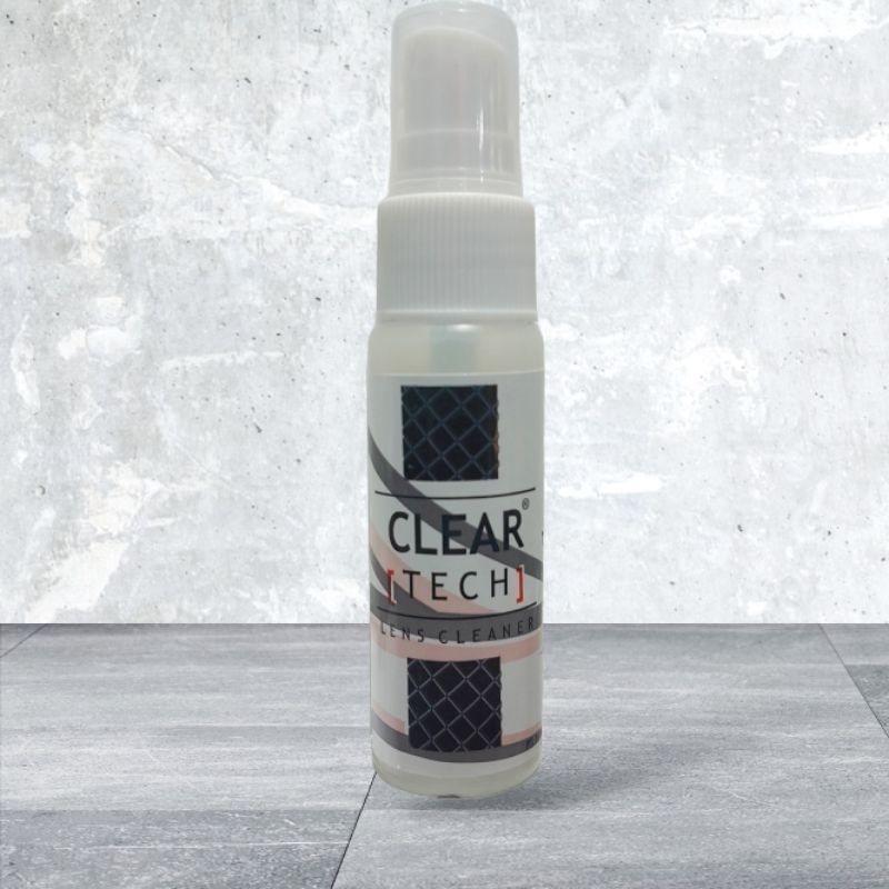 Jual CAIRAN PEMBERSIH LENSA KACAMATA CLEAR TECH 30 ML | Shopee Indonesia
