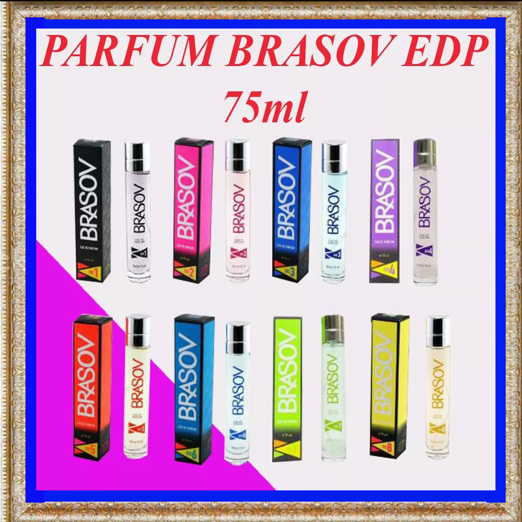 Jual Brasov Eau De Parfum Edp Ml Unisex Botol Kaca Bpom Shopee