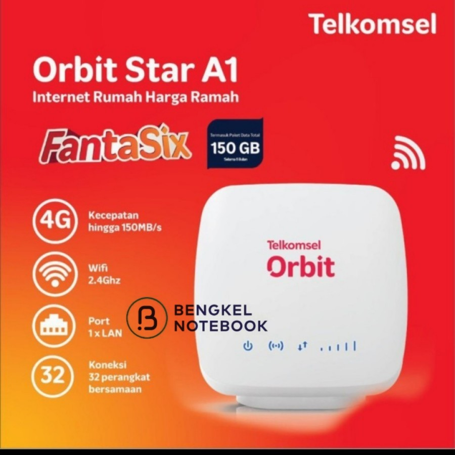 Jual Modem 4G Telkomsel Orbit Star A1 Putih Router Wifi Shopee Indonesia