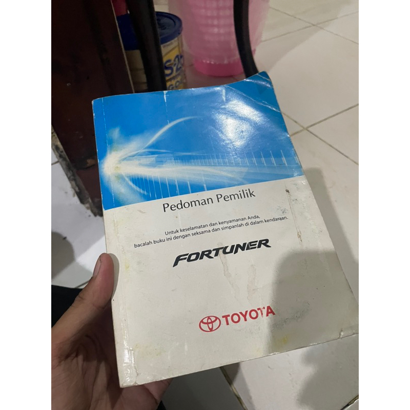 Jual Buku panduan / Manual book Fortuner VNT Shopee Indonesia