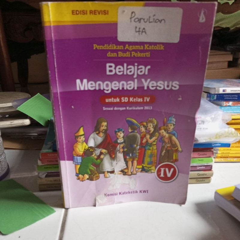 Jual Pendidikan Agama Katolik Belajar Mengenal Yesus Sd Kelas Iv