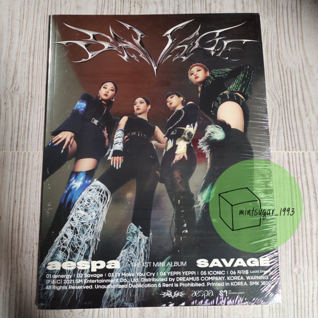 Jual Ready Stock Sealed Aespa Mini Album Vol Savage