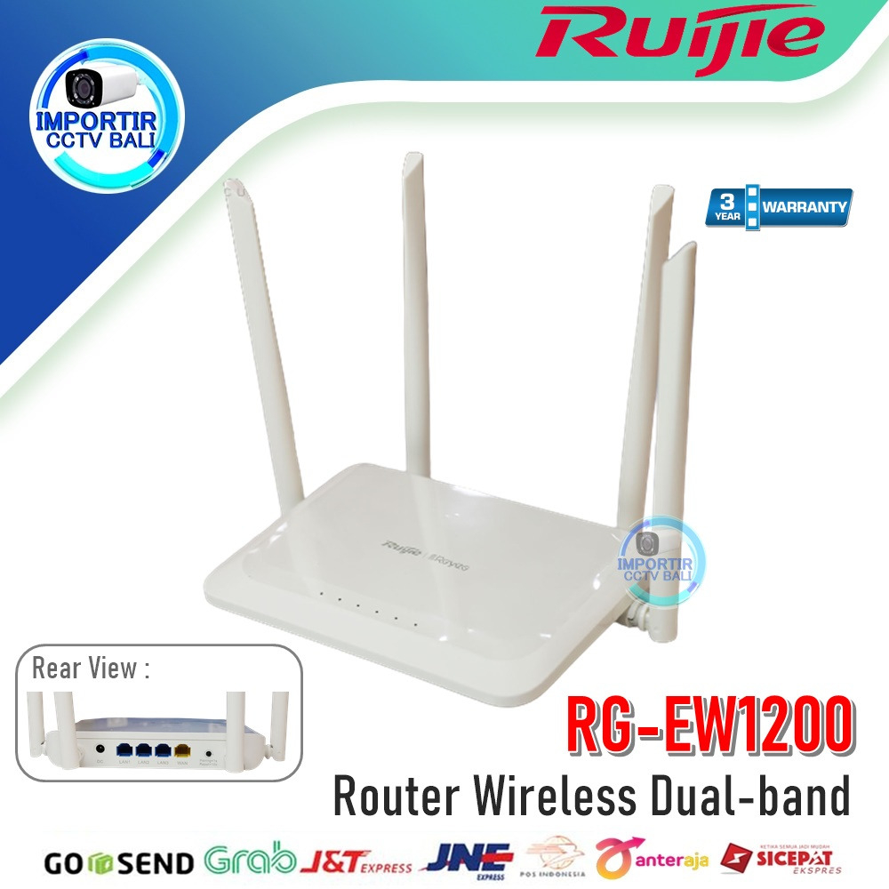 Jual Router Wireless Dual-band RUIJIE RG-EW1200 ICB | Shopee Indonesia