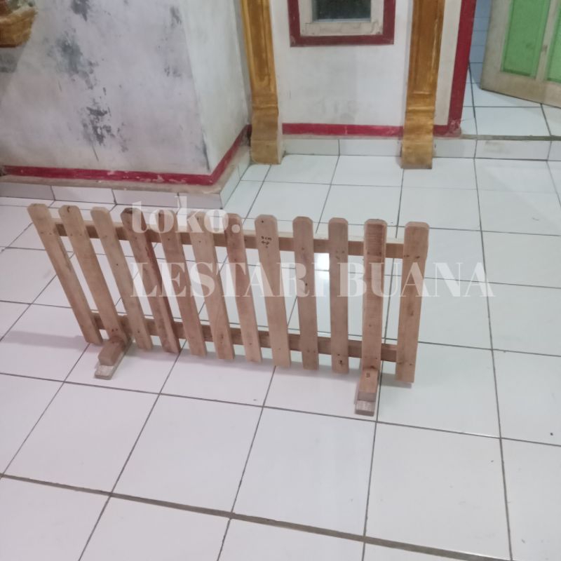 Jual Pagar Kayu Sekat Lantai Shopee Indonesia