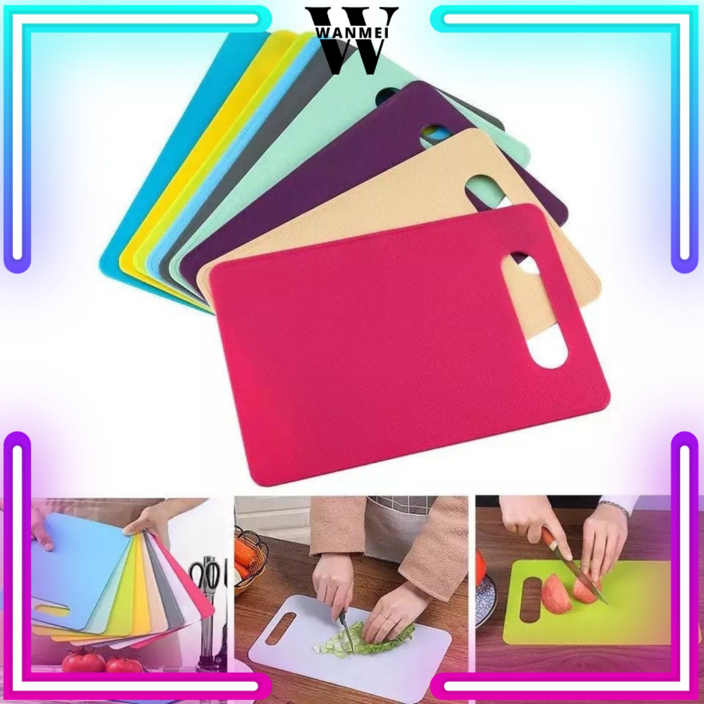Jual WM Talenan Dapur Plastik Slim Anti Slip Papan Alas Pemotong Buah ...