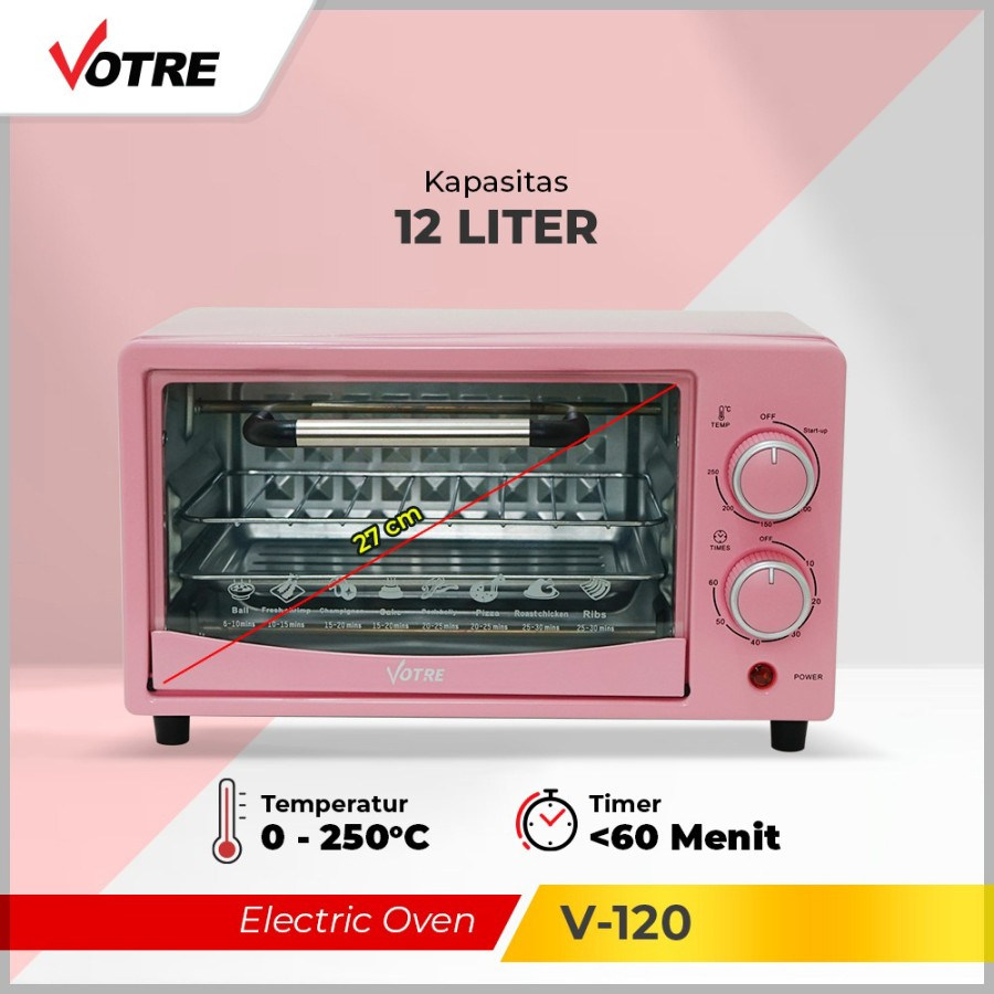 Jual Advance/Votre Oven Listrik Mini Electric Oven 12 Liter 400W ...