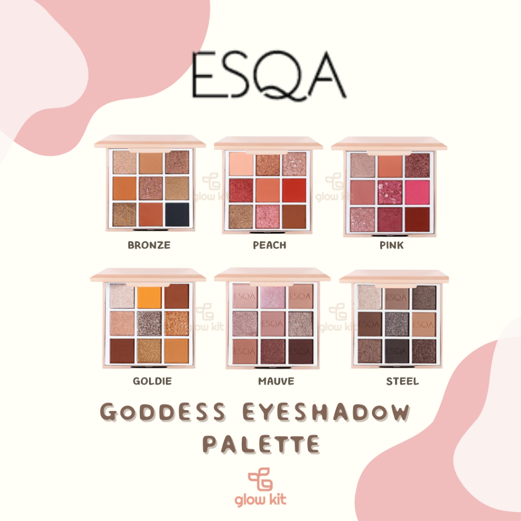 Jual ESQA Goddess Eyeshadow Palette Shopee Indonesia