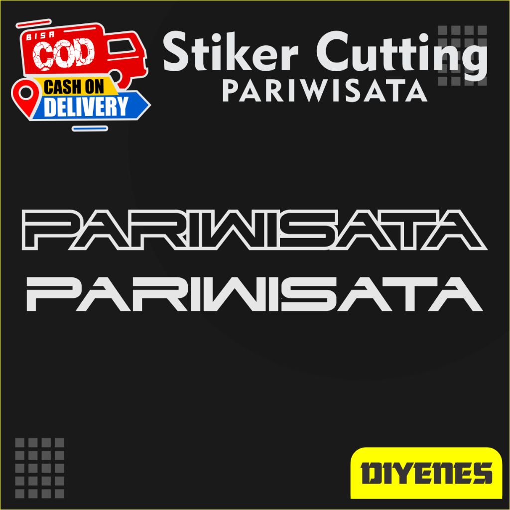 Seni dan Strategi: Font Cutting Sticker Bus Pariwisata yang Menarik Perhatian