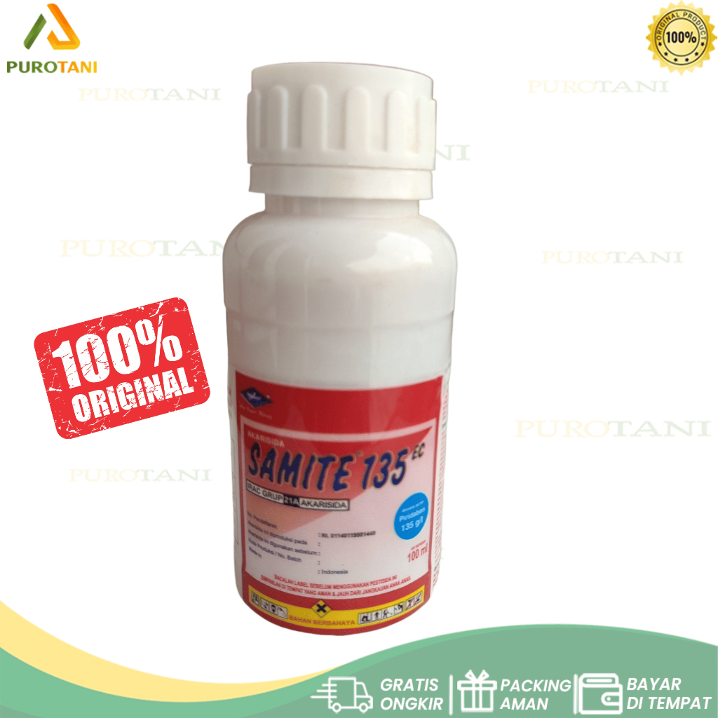 Jual insektisida samite 135 ec akarisida samite 100 ml cap kapal ...