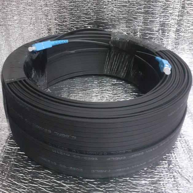 Jual Kabel Fiber Optic Precon 300m Drop Wire FTTH Cable 1 Core 3 Seling ...