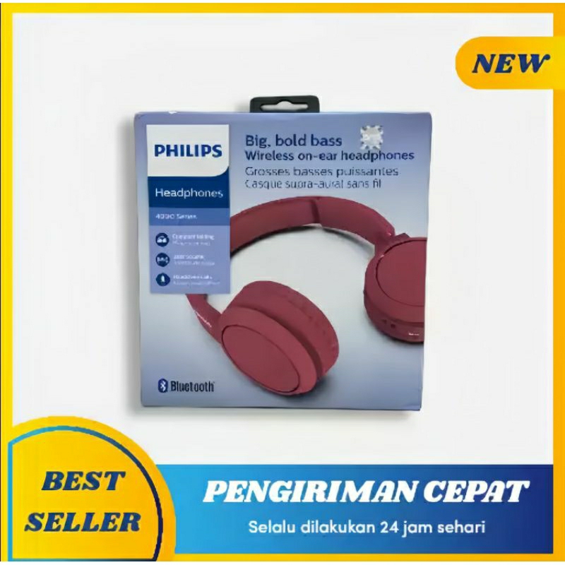 Jual PHILIPS TAH4205 On-ear WIRELESS HEADPHONES BNIB NEW GARANSI RESMI ...