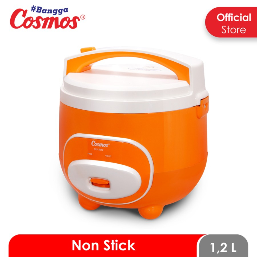 Jual COSMOS CRJ3012 Magic Com / Rice Cooker 1,2 Liter (Anti Lengket