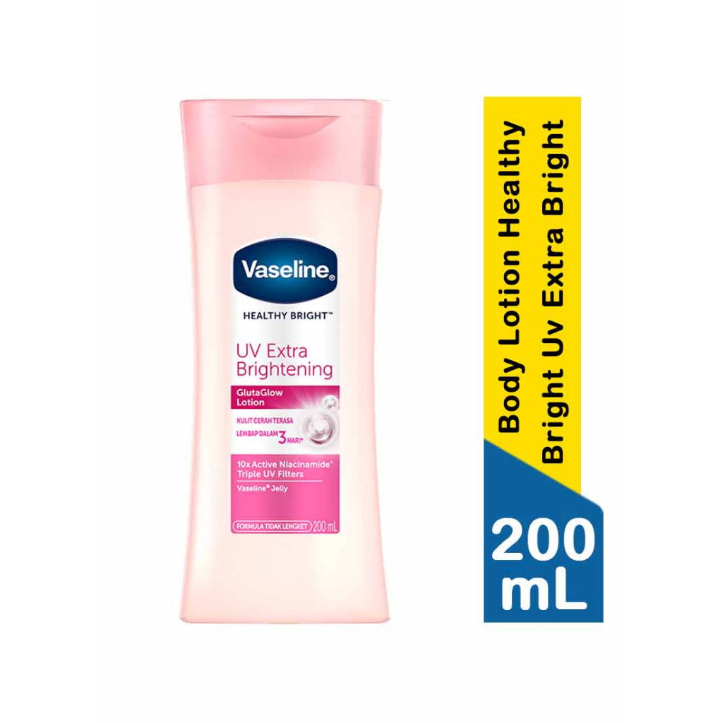 Jual VASELINE BODY LOTION HEALTHY BRIGHT UV EXTRA BRIGHTENING / Fresh