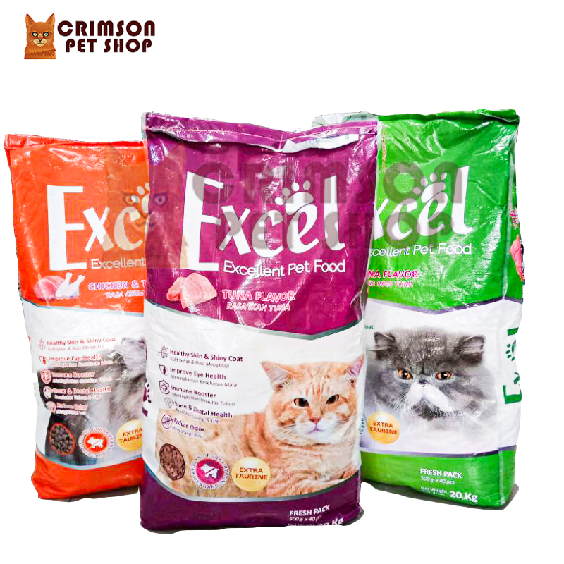 Jual Excel 20kg Makanan Kucing Kering | Shopee Indonesia
