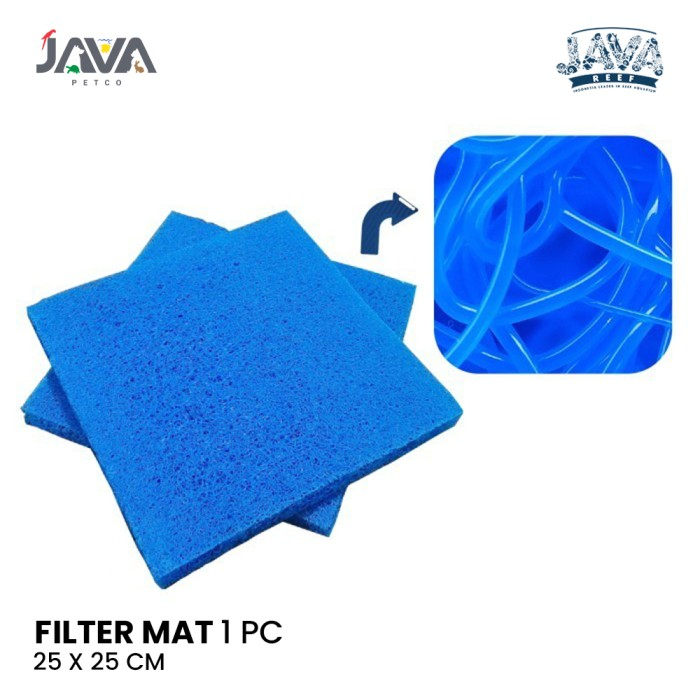 Jual JAVA Filter HiDensity Media Filter/Biru/japmat Kolam Matt 25x25cm